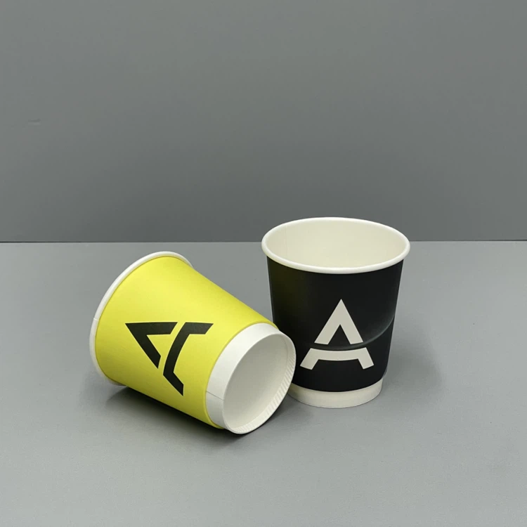 8oz Double Wall Paper Coffee Cups